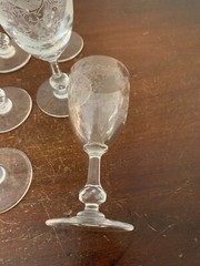 20 Cleo Crystal Water Glasses From Saint Louis (Price Per Unit)