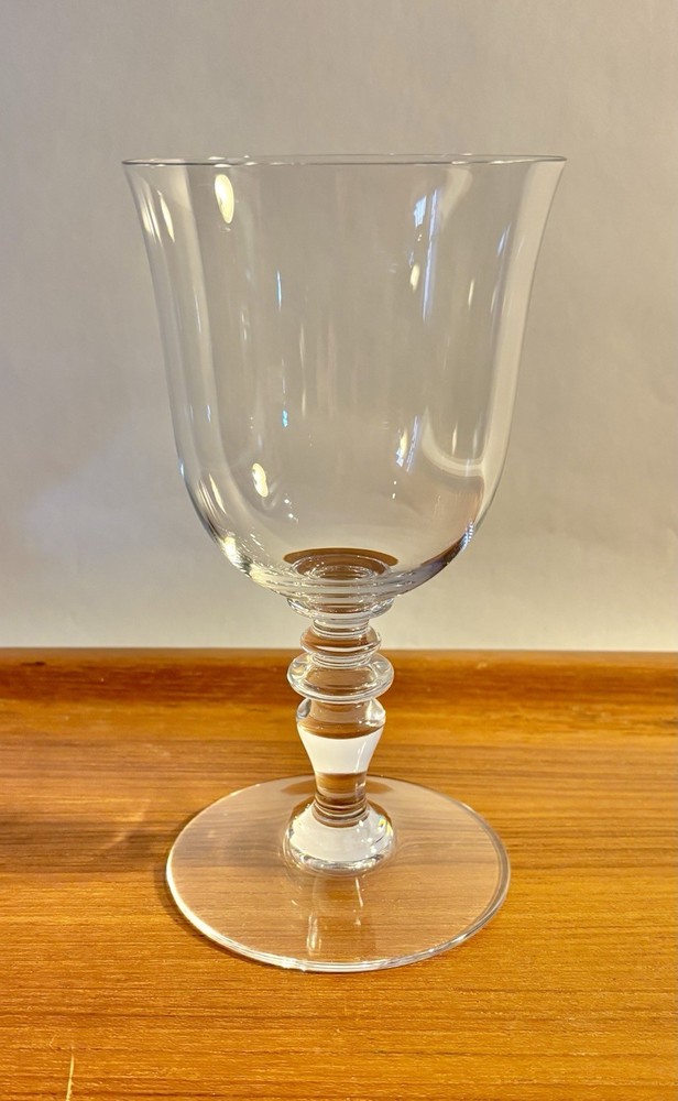Provence by Baccarat France Crystal 6 7/8″ Water Goblet Glass Excellent Vintage
