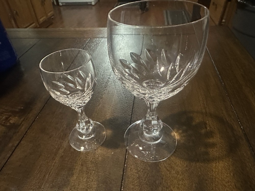 : Vintage Schott Zwiesel Crystal «Gardone» Stemware Set – 24 Pieces (11/12 Split