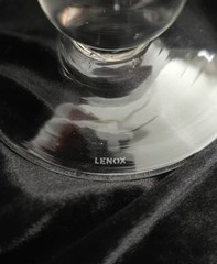 Set Of 3 Lenox Holiday Plaid Ribbon Iced Tea Glasses Goblets 6 3/4″ EUC