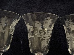 Morgantown Mayfair Cordial Glasses- Set Of 4 Read Description