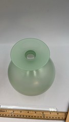 VTG Blendo Frosted Glass Green Cocktail Martini Snifter Style Pitcher w/ Stirrer