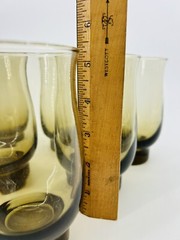 6pcs Libbey 14 Ounces Tawney Tulip Glass 5 1/4” Glasses Tumblers