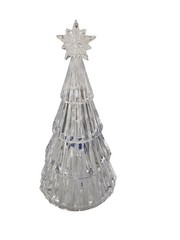 Marquis by Waterford Crystal Holiday Tree Set – 8” & 6.5” – Original Boxes