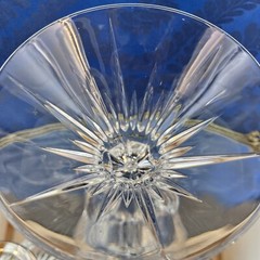 2 Of 10 Godinger Shannon Ireland Cut Crystal Ingrid Martini Cocktail Glasses Bar