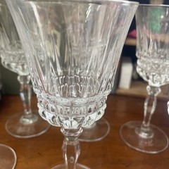 cristal d arques glasses Villeneuve Crystal Wine Water Set 6
