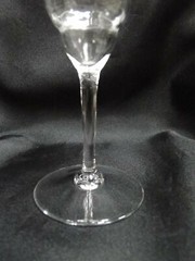 Baccarat Capri, Optic, No Trim: Champagne Flute (s), 7 3/8″ Tall
