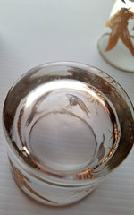 Libbey Canadian Geese Tumbler Rocks Glass Barware Set Of 3 Vintage *Great