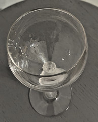 Vintage Bayel France Crystal Goblet Frosted Female Figure Stem Art Nouveau Wine