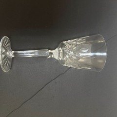 Set of 6 Waterford Crystal Lismore 7 3/8″ Water Goblet Wine Glasses Ireland