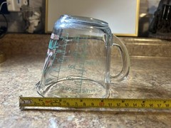 Vintage Anchor Hocking 2 Cup Glass Liquid Measuring Cup World’s Greatest Mom
