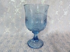 Anchor Hocking Savannah Blue Iced Tea/Water Goblet