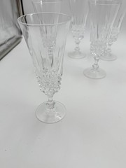 W M Dalton Unit No 3 Parfait Sour French Lead Crystal 6 1/2″ Pair Of 2 ($/pr)