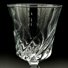 Cristal D’Arques Durand Flamenco Cordial Wine Glasses Goblets 5 3/4″ Set of 6