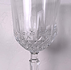 Set 8 Wine Glasses 24% Lead Crystal Goblets Stemware Barware 8″ USA