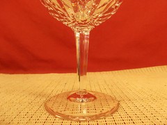Royal Leerdam/Netherland Crystal Contessa Pattern Champagne Sherbet Stem 5 1/4
