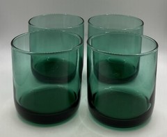Vtg MCM Libbey Metropolitan Juniper Juice Glass/On The Rocks 8 Oz, 3 3/8×3” EUC!