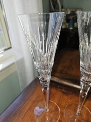 Set of 2 Bombay BBM10 Crystal Champagne Flute 10-1/2″ Beautiful Celebrate
