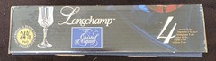 CRISTAL D’ARQUES LONGCHAMP 24% LEAD CRYSTAL Set of 4 Brandy Glasses 1 – 1/2 oz