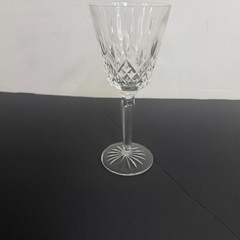 Set of 6 Waterford Crystal Lismore 7 3/8″ Water Goblet Wine Glasses Ireland