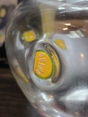Artland Lemon Collection Hand Blown Large Pitcher 80 Oz. Lemonade