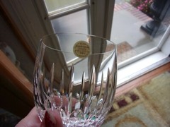 Cristallerie Zwiesel Echt Bleikristall Vintage Crystal Wine Claret Glass BNOS