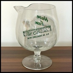Vintage Pat O’Brien’s New Orleans 16 LA Brandy Snifter Glass Hurricane Cocktail