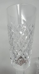 Waterford Crystal Alana Champagne Flutes 7 3/8″ Set of 2 Wedding Toasting Glass