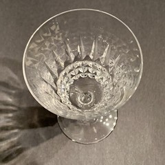 Vintage Cristal d’Arques Durand Tuilleries Villandry Crystal Wine Glass