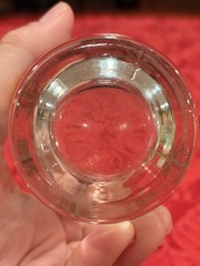 Retro Vintage Jeannette Glass Atomic Gold Starburst Tumblers MCM Set/3 Ex Cond