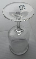 Lenox Crystal USA Moonspun Wine Glass Goblet Platinum Trim