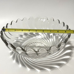 Fostoria Glass Vintage Swirl Bowl Gorgeous