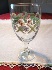 *FACTORY PROOF* Libbey PFALTZGRAFF *GARDEN PARTY* 7 1/8″ ICED TEA / WATER GOBLET
