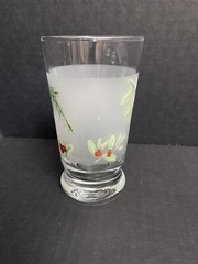 Pfaltzgraff Winterwood Green—Clear Frosted Glass * *RARE, HARD TO FIND**