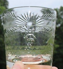 4 Zajecar Crystal Whiskey/Old Fashioned Tumblers Glasses