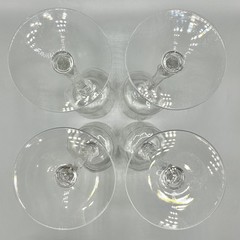 Set Of 4 Vintage Tiffin Franciscan LA ROSA 7 3/4” Water/Wine Goblets /cb