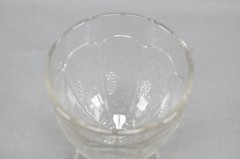 EAPG Boston & Sandwich Arched Grapes Victorian Pressed Water Goblet Circa 1870s