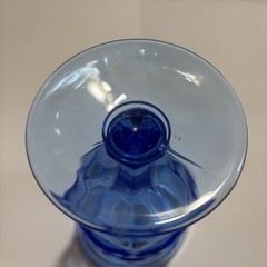 Fostoria Blue Argus Water Goblet Vintage Glass HTF