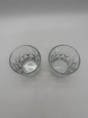 Set of 2 Anchor Hocking Crown Point 9 Oz Rocks Glasses