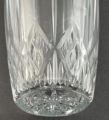 VTG Anchor Hocking Canfield Clear Glass Tumblers 12oz Drinking Glasses Set of 4