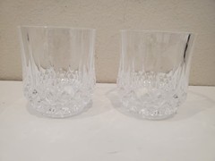 Longchamp Old Fashioned Glasses by Cristal d’Arques-Durand, Set of 2
