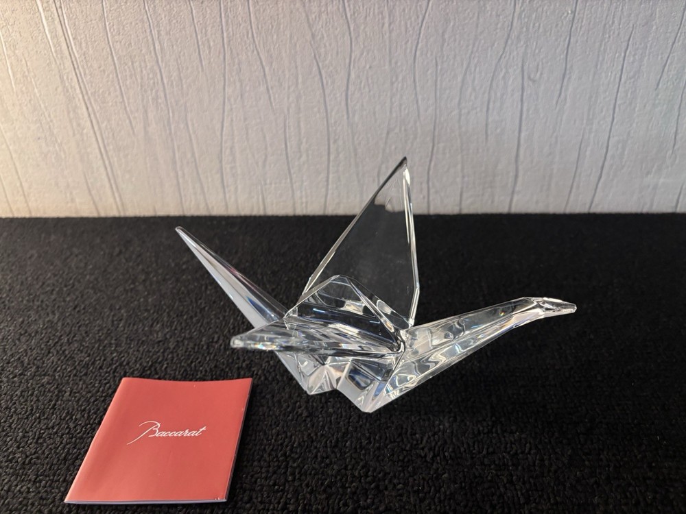 Baccarat Crystal Origami Seagull