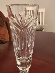 Vintage Lenox Crystal Dawn Of The Millenium Champagne Flutes Set Of 2 EUC