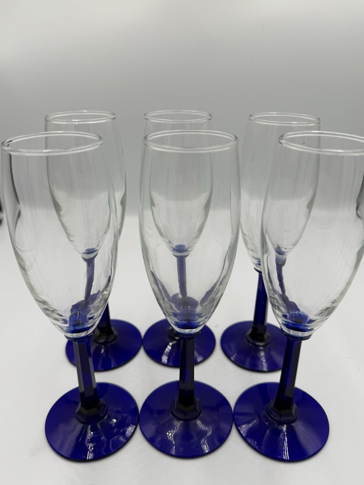 champagne flutes set of 6