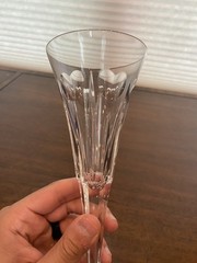 WATERFORD Millennium Collection Crystal LOVE Toasting Flutes W/BOX 9.25″H SIGNED