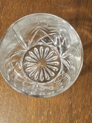 Set 4 Waterford Marquis Brookside Oversized Crystal Double Old Fashioned Glasses