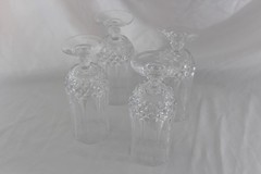 4 Cristal d’Arques France “LONGCHAMP” 11.75oz Iced Tea Goblets
