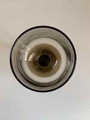SET OF 6 Mid Century Modern Libbey TAWNY ACCENT Brown 5-1/4″ Wine Glasses