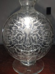 LIQUEUR BACCARAT MICHELANGELO – Cristal Gravé Epoque Art Déco 1930