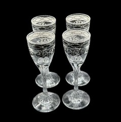VTG Italian Twisted Stem Cordials